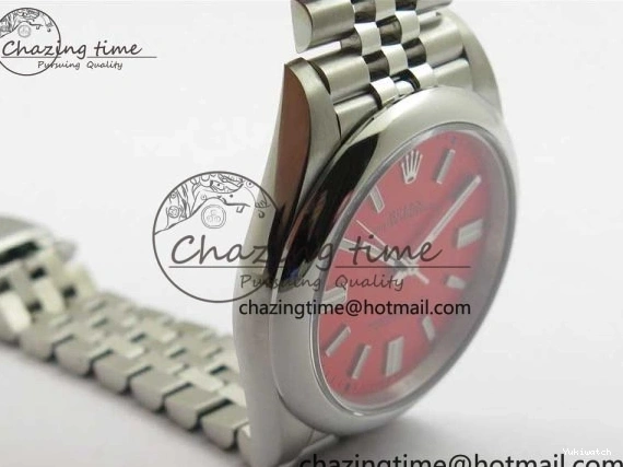 Bracelet Jubilee Dial SS A2813 Perpetual BP 41mm on Oyster Maker Best Red Edition 124300 0104
